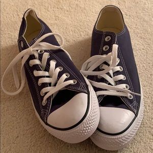 Navy Blue Converse All Star